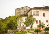 Inside the city of Gjirokastra