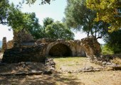 Inside the archeologic park of Butrint