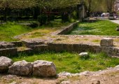 Ruins of castle - center of the city