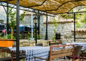 Restaurant inside the fortress