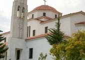 Orthodox church in the promenade