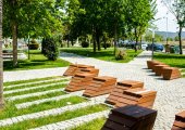 Green space in Berat